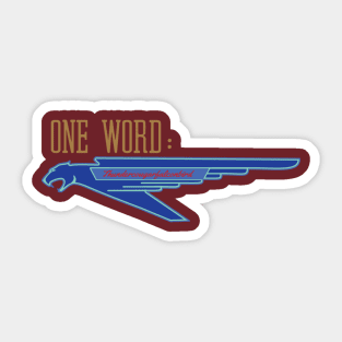 Thundercougarfalconbird Sticker